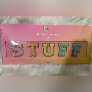 Stoney Clover Lane Target “STUFF” sticker patches